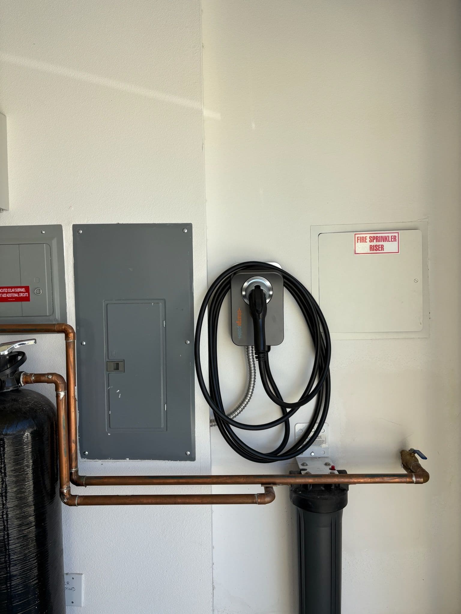 Project EV Charger Installation Transforms Garage in Porter Ranch image
